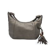 GUCCI TECHNO HORSEBIT HOBO LUXE HANDBAG PEWTER