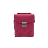 MCM SOFT BERLIN CROSSBODY EMBOSSED LEATHER LUXE HANDBAG PINK
