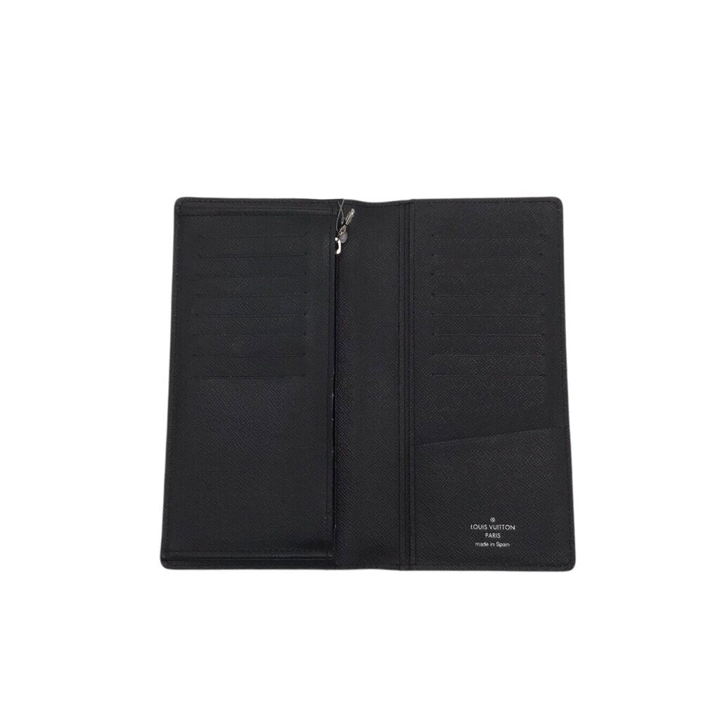 LOUIS VUITTON EPI LEATHER BRAZZA LUXE WALLET BLACK