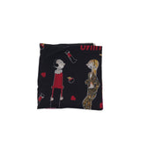 MOSCHINO CARTOON CHARACTER "OLIVE OYL" DESIGNER ACCESSORIES BLACK/RED
