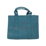 MARC JACOBS RET$498 MEDIUM LEATHER TOTE HANDBAG TEAL