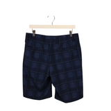CALLAWAY BERMUDA PLAID MEN SHORT NAVY BLUE 31
