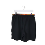 FABLETICS SHORTS MEN ACTIVEWEAR BLACK ORANGE LARGE