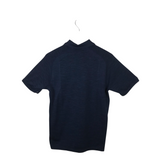 LULULEMON POLO SHORT SLEEVE MEN SHIRT NAVY MEDIUM