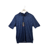 GREG NORMAN NWT POLO MEN SHIRT BLUE MEDIUM