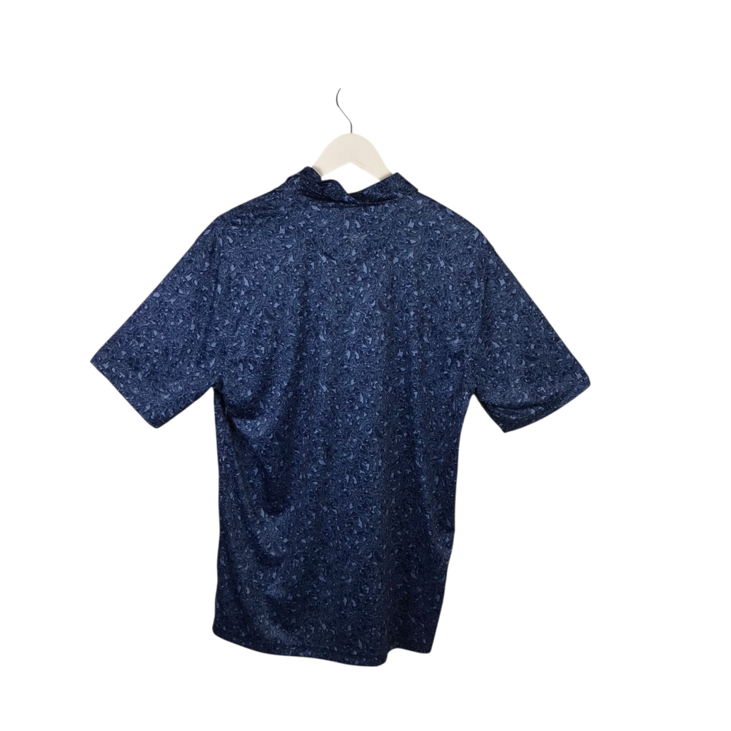 GREG NORMAN NWT POLO MEN SHIRT BLUE MEDIUM