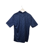 GREG NORMAN NWT POLO MEN SHIRT BLUE MEDIUM