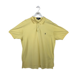 POLO BY RALPH LAUREN POLO SHORT SLEEVE MEN SHIRT YELLOW XLARGE