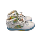 NIKE HIGH TOP SNEAKER MEN SHOE WHITE MULTI 11