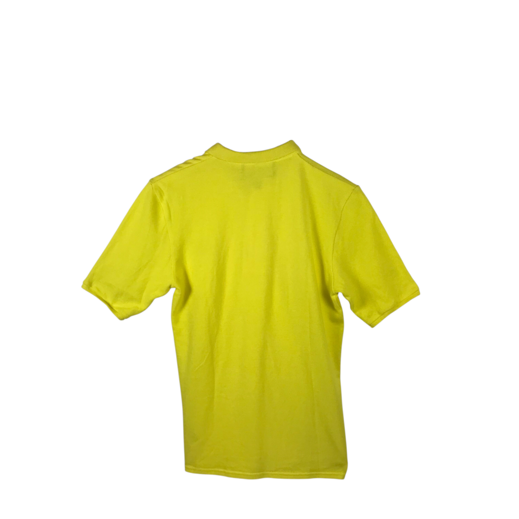 RAF SIMONS POLO SHORT SLEEVE MEN SHIRT YELLOW SMALL