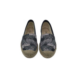 PRINT ESPARILLE SLIP ON SHOES COAL WHITE 39