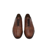 JOHNSTON & MURPHY LEATHER OXFORD MEN SHOE BROWN 10.5