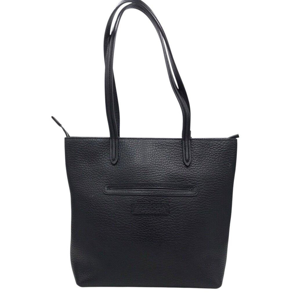 BRIGHTON LEATHER TOTE HANDBAG BLACK