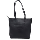 BRIGHTON LEATHER TOTE HANDBAG BLACK