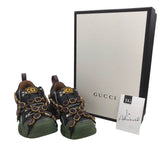 GUCCI FLASHTREK SNEAKERS LUXE SHOES GREEN 35.5