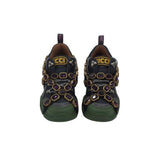 GUCCI FLASHTREK SNEAKERS LUXE SHOES GREEN 35.5