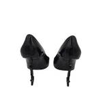 SAINT LAURENT PATENT OPYUM PUMP LUXE SHOES BLACK 37.5