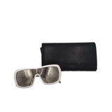 CHANEL 19K PODIUM SHIELD LUXE SUNGLASSES WHITE