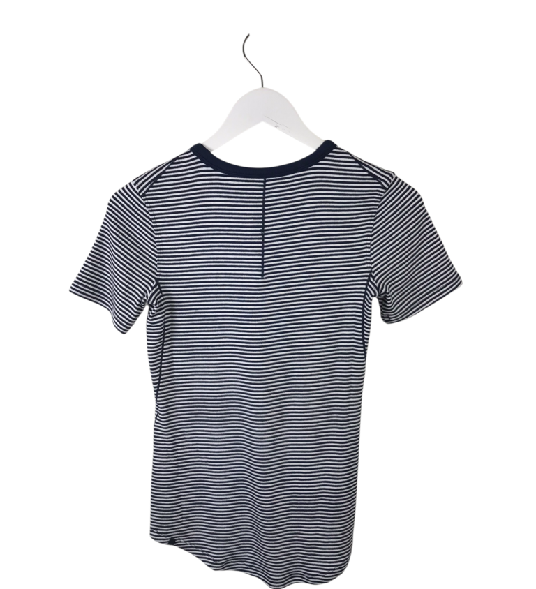 LULULEMON STRIPE TOP ACTIVEWEAR NAVY WHITE 6