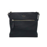 KATE SPADE LEATHER CROSSBODY HANDBAG BLACK