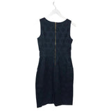 KATE SPADE DOTS SLEEVELESS DRESS NAVY 4
