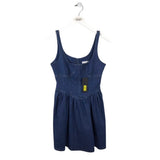 GIANNI BINI NWT DENIM SLEEVELESS DRESS BLUE 4