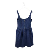 GIANNI BINI NWT DENIM SLEEVELESS DRESS BLUE 4