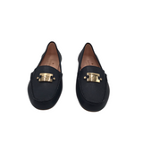 KATE SPADE PEBBLED LEATHER LOAFER SHOES NAVY 8B