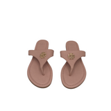 TORY BURCH RET$229 LEATHER THONG SANDAL DESIGNER SHOES PINK 7.5