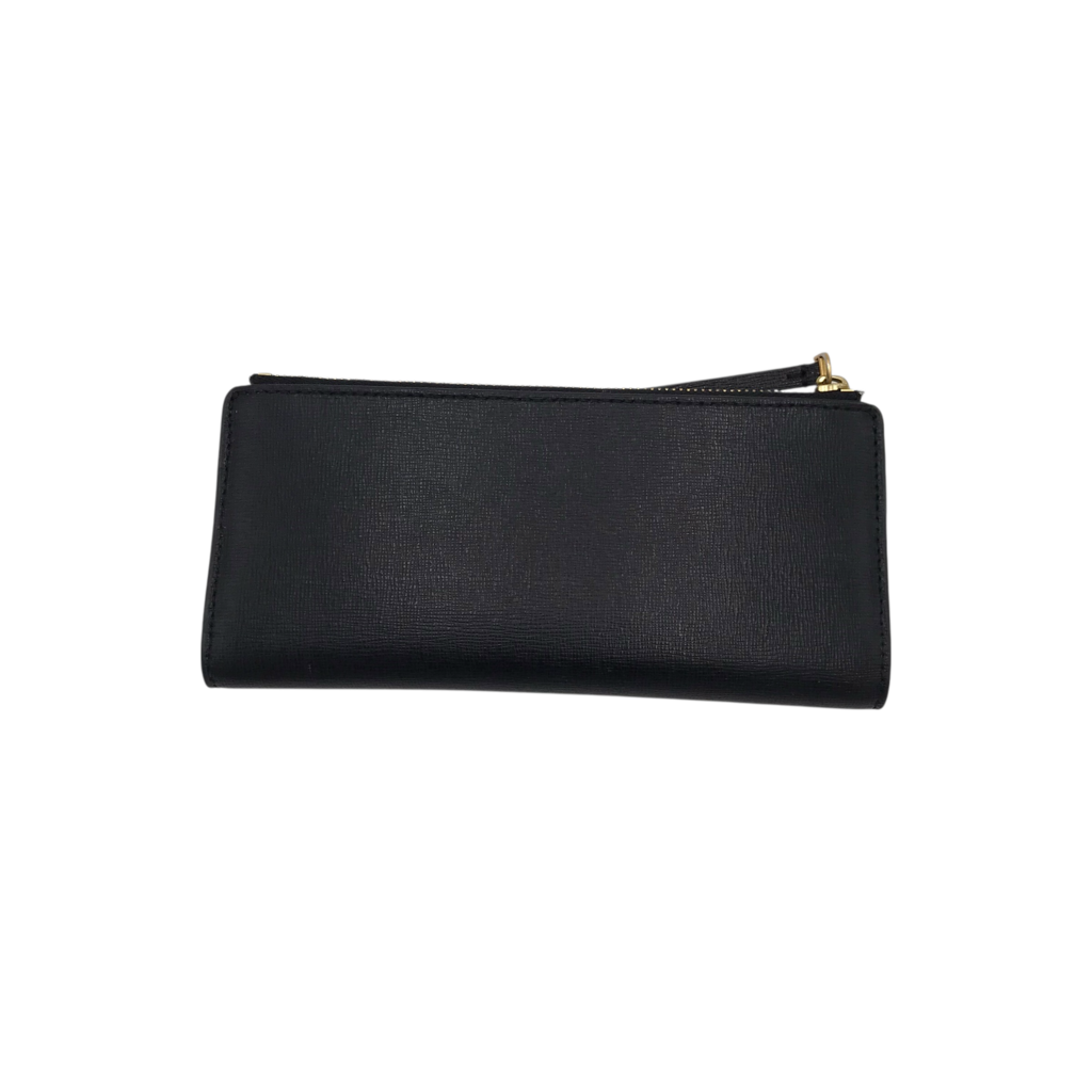 TORY BURCH SNAP CREDIT CARD WALLET BLACK