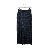 TOAD & CO WIDE LEG PANT BLUE TAN MEDIUM