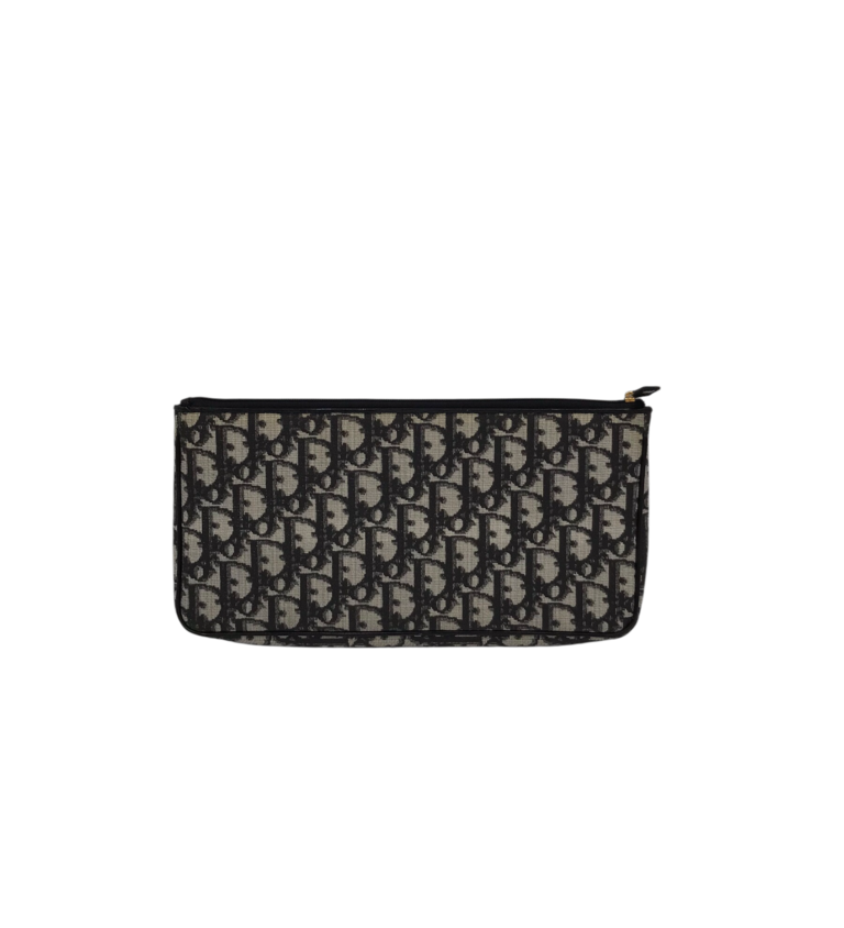 CHRISTIAN DIOR DIORISSIMO CLUTCH LUXE HANDBAG BLACK