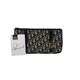CHRISTIAN DIOR DIORISSIMO CLUTCH LUXE HANDBAG BLACK