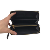 LOUIS VUITTON ZIPPY EMPREINTE LEATHER LUXE WALLET BLACK