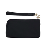 NYLON WRISTLET WALLET BLACK