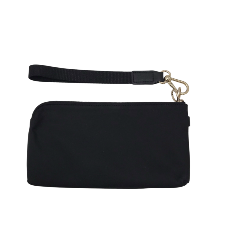 NYLON WRISTLET WALLET BLACK