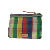 CONSUELA RET$45 ZIP MESH POUCH WOMEN'S ACCESSORIES GREEN RED