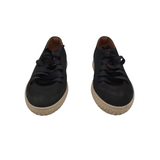L'AMOUR DES PIEDS SUEDE LACE-UP SHOES BLACK 6