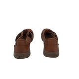 CLARKS LEAHTER SLIP ON SHOES BROWN 9