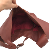 HAMMITT RET$575 LARGE HOBO HANDBAG BRICK