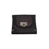 SALVATORE FERRAGAMO LEATHER BIFOLD WALLET BLACK
