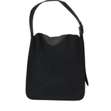 BANANA REPUBLIC RET$250 OVERSIZED LEATHER TOTE HANDBAG BLACK