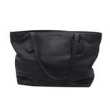 MARC JACOBS PEBBLED LEATHER SHOUDLER TOTE HANDBAG BLACK