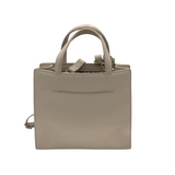 BRIGHTON RET$430 LEATHER STUDDED EMBOSSED HANDBAG WHITE