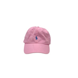 POLO RALPH LAUREN RET$55 LOGO BALL CAP HAT PINK OS