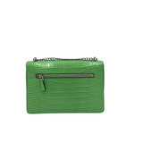 GUESS CROSSBODY HANDBAG GREEN SILVER