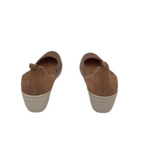 VIONIC WEDGE SLIP-ON SHOES BROWN 7.5