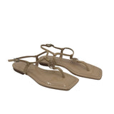 ANTONIO MELANI NWT$80 THONG FLAT SHOES TAN 5