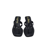 SAM EDELMAN RET$130 LEATHER HEEL SANDAL SHOES BLACK 8.5