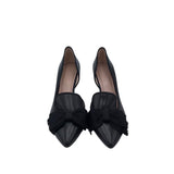 AD & DAUGHTERS LEATHER PUMP SHOES BLACK 6.5